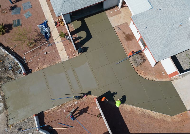 Finished Concrete Driveway 4