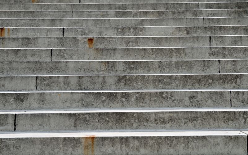 Classic Concrete Staircase