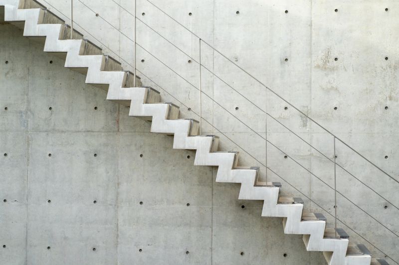 Spiral Concrete Stairs